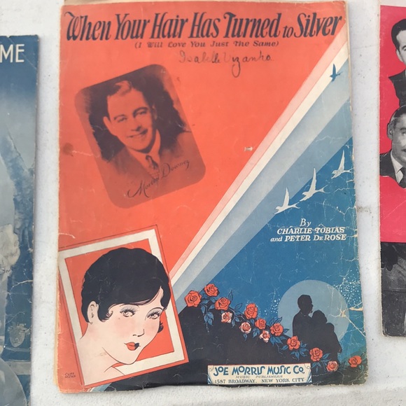 Vintage Original Sheet Music bundle of 6 Including And They Called It Dixieland - Picture 3 of 11